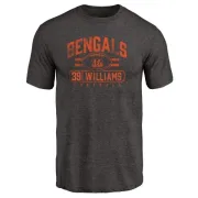 Jarveon Williams Cincinnati Bengals Flanker Tri-Blend T-Shirt - Black