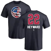 Jason Heyward Chicago Cubs Name and Number Banner Wave T-Shirt - Navy