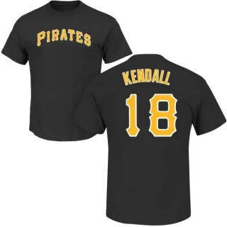 Jason Kendall Pittsburgh Pirates Name & Number T-Shirt - Black