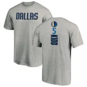 Jason Kidd Dallas Mavericks Ash Backer T-Shirt