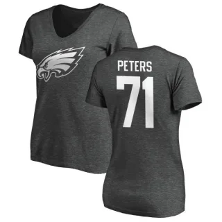 Jason Peters Women's Philadelphia Eagles One Color T-Shirt - Ash