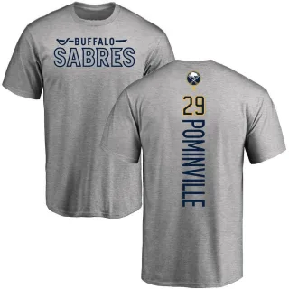 Jason Pominville Buffalo Sabres Backer T-Shirt - Ash