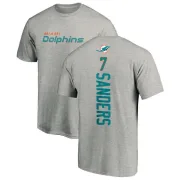 Jason Sanders Miami Dolphins Backer T-Shirt - Ash