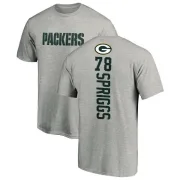 Jason Spriggs Green Bay Packers Backer T-Shirt - Ash