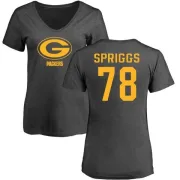 Jason Spriggs Women's Green Bay Packers One Color T-Shirt - Ash