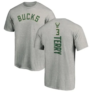 Jason Terry Milwaukee Bucks Ash Backer T-Shirt