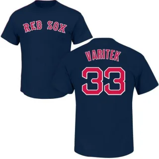Jason Varitek Boston Red Sox Name & Number T-Shirt - Navy