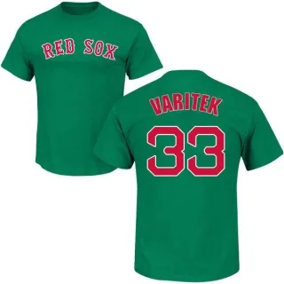 Jason Varitek Boston Red Sox St. Patrick's Day Name & Number T-Shirt - Green