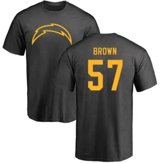 Jatavis Brown Los Angeles Chargers One Color T-Shirt - Ash