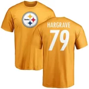 Javon Hargrave Pittsburgh Steelers Name & Number Logo T-Shirt - Gold