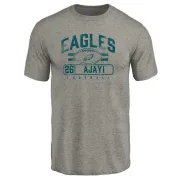 Jay Ajayi Philadelphia Eagles Flanker Tri-Blend T-Shirt - Gray