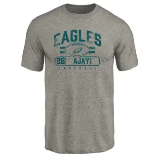 Jay Ajayi Philadelphia Eagles Flanker Tri-Blend T-Shirt - Gray