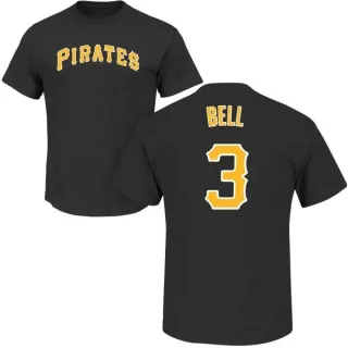 Jay Bell Pittsburgh Pirates Name & Number T-Shirt - Black