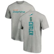 Jay Cutler Miami Dolphins Backer T-Shirt - Ash