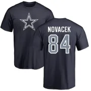 Jay Novacek Dallas Cowboys Name & Number Logo T-Shirt - Navy