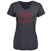 Jay Prosch Women's Houston Texans Flanker Tri-Blend T-Shirt - Navy