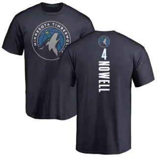 Jaylen Nowell Minnesota Timberwolves Navy Backer T-Shirt