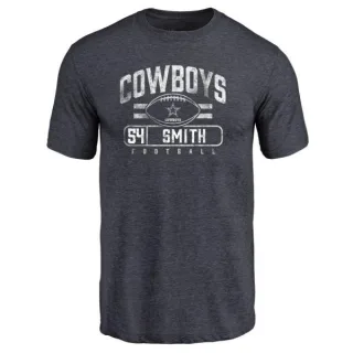 Jaylon Smith Dallas Cowboys Flanker Tri-Blend T-Shirt - Navy