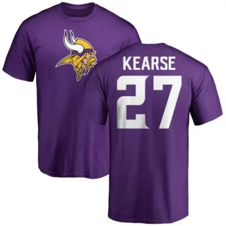 Jayron Kearse Minnesota Vikings Name & Number Logo T-Shirt - Purple