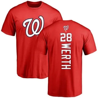 Jayson Werth Washington Nationals Backer T-Shirt - Red