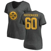 J.C. Hassenauer Women's Pittsburgh Steelers One Color T-Shirt - Ash