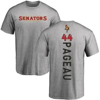 Jean-Gabriel Pageau Ottawa Senators Backer T-Shirt - Ash