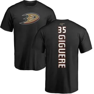 Jean-Sebastien Giguere Anaheim Ducks Backer T-Shirt - Black