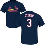 Jedd Gyorko St. Louis Cardinals Name & Number T-Shirt - Navy