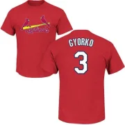 Jedd Gyorko St. Louis Cardinals Name & Number T-Shirt - Red