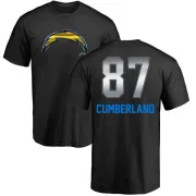 Jeff Cumberland Los Angeles Chargers Midnight Mascot T-Shirt - Black