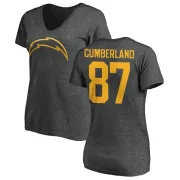 Jeff Cumberland Women's Los Angeles Chargers One Color T-Shirt - Ash