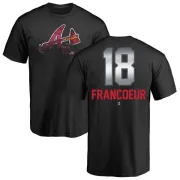 Jeff Francoeur Atlanta Braves Midnight Mascot T-Shirt - Black