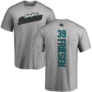 Jeff Friesen San Jose Sharks Backer T-Shirt - Ash