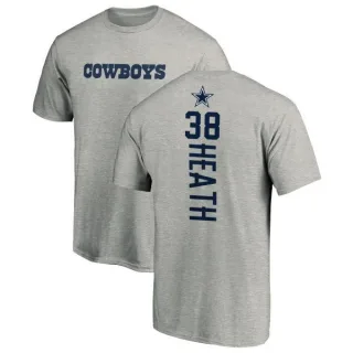 Jeff Heath Dallas Cowboys Backer T-Shirt - Ash