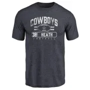 Jeff Heath Dallas Cowboys Flanker Tri-Blend T-Shirt - Navy