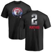 Jeff Mathis Texas Rangers Midnight Mascot T-Shirt - Black