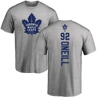 Jeff O'neill Toronto Maple Leafs Backer T-Shirt - Ash