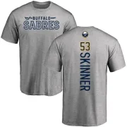 Jeff Skinner Buffalo Sabres Backer T-Shirt - Ash