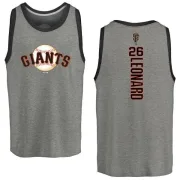 Jeffrey Leonard San Francisco Giants Backer Tri-Blend Tank - Heathered Gray