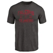 Jeremy Langford Atlanta Falcons Flanker Tri-Blend T-Shirt - Black