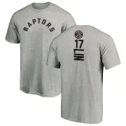 Jeremy Lin Toronto Raptors Ash Backer T-Shirt