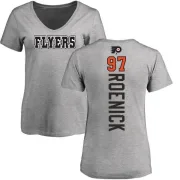 Jeremy Roenick Women's Philadelphia Flyers Backer T-Shirt - Ash