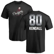 Jeren Kendall Los Angeles Dodgers Midnight Mascot T-Shirt - Black