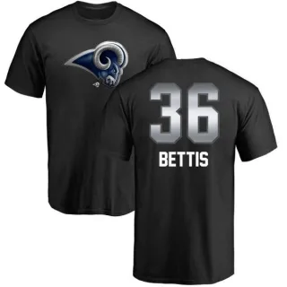 Jerome Bettis Los Angeles Rams Midnight Mascot T-Shirt - Black