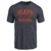 Jerrell Freeman Chicago Bears Flanker Tri-Blend T-Shirt - Navy