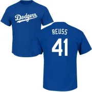 Jerry Reuss Los Angeles Dodgers Name & Number T-Shirt - Royal