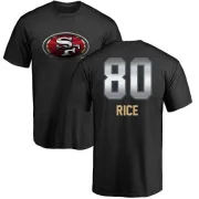 Jerry Rice San Francisco 49ers Midnight Mascot T-Shirt - Black