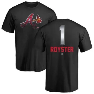 Jerry Royster Atlanta Braves Midnight Mascot T-Shirt - Black