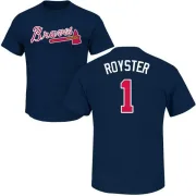 Jerry Royster Atlanta Braves Name & Number T-Shirt - Navy