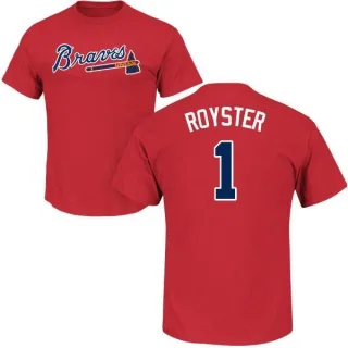 Jerry Royster Atlanta Braves Name & Number T-Shirt - Red